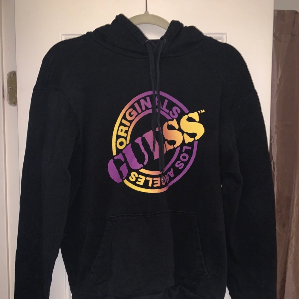 Guess Logo Hoodie Medium